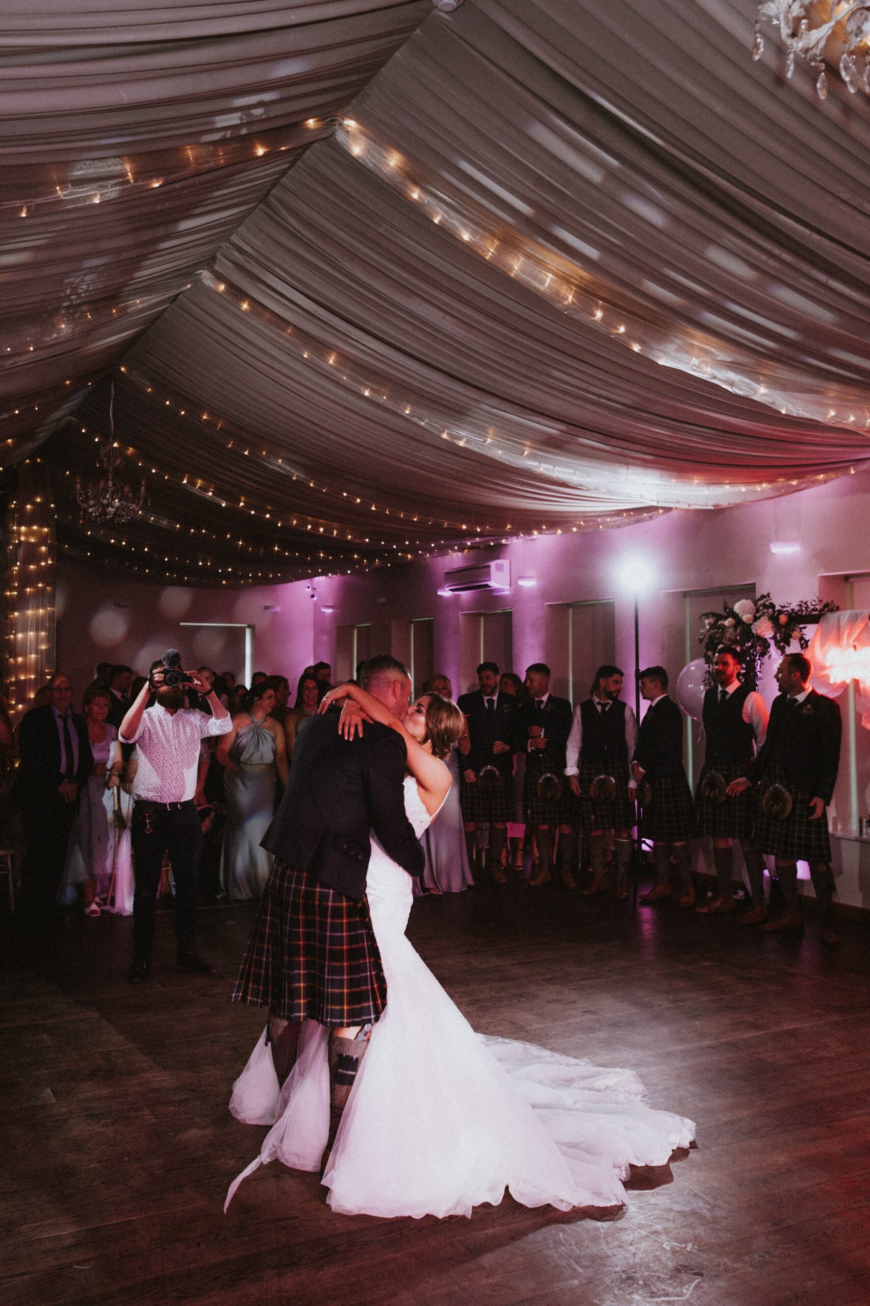 first dance at Logie house
